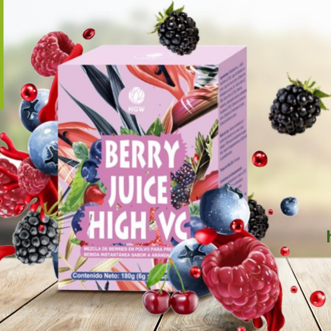 Berry Juice High VC HGW - Mezcla de Berries en Polvo