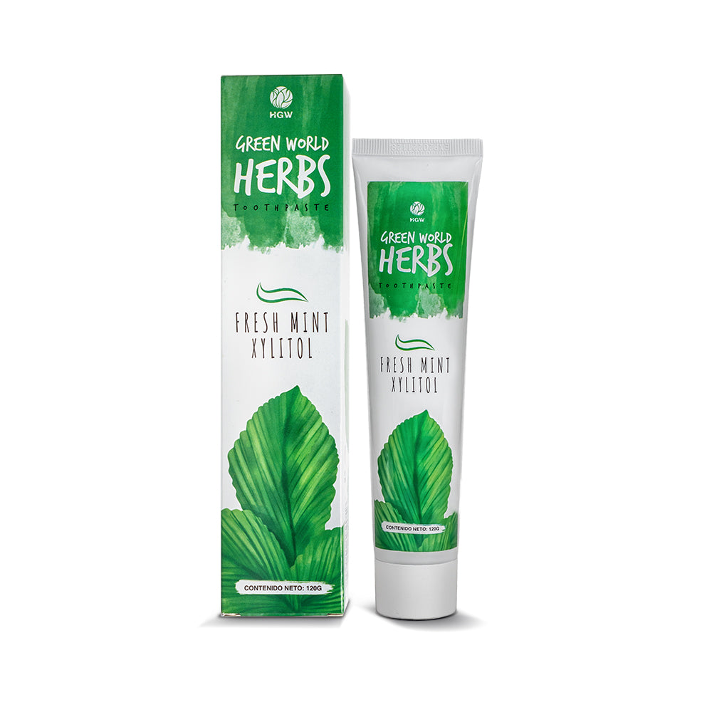 Green World Herbs Toothpaste HGW - Pasta Dental Menta Fresca