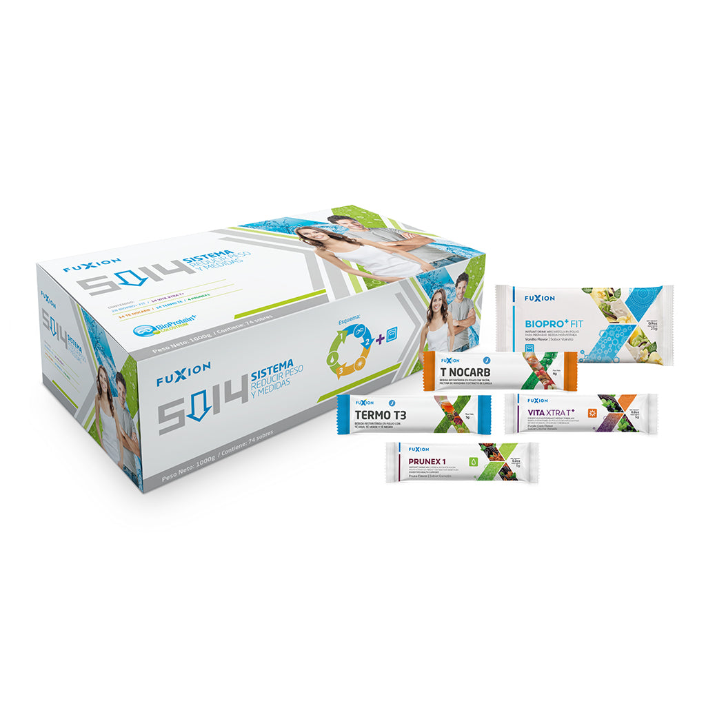 Pack 5/14 Fuxion - Sistema para reducir peso y medidas