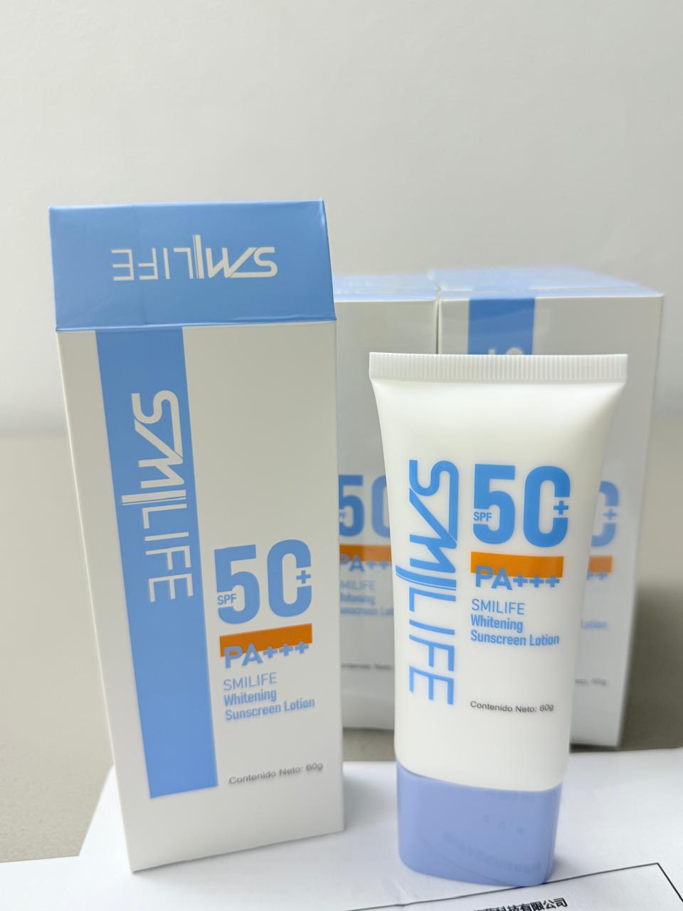 Smilife Whitening Sunscreen Lotion HGW - Protector Solar SPF 50+