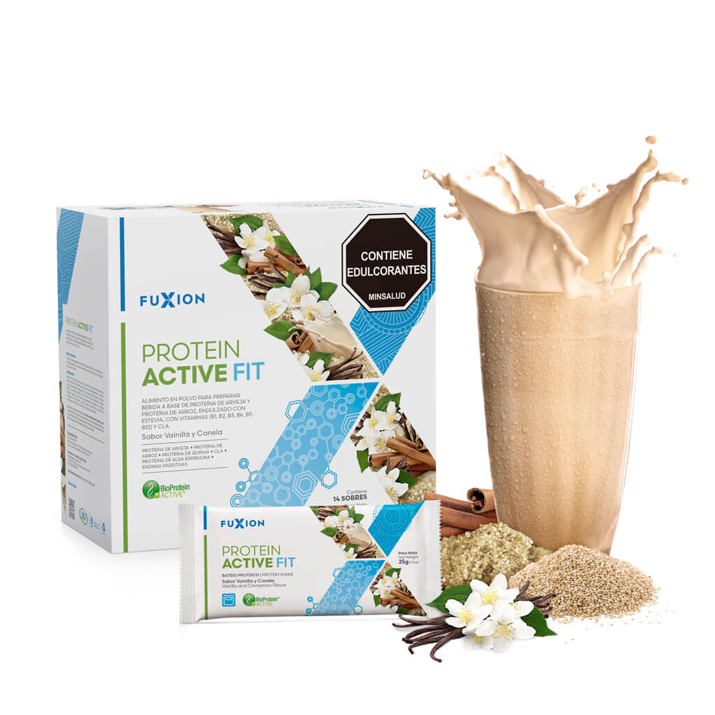 Protein Active Fit Vainilla y Canela - Fuxion