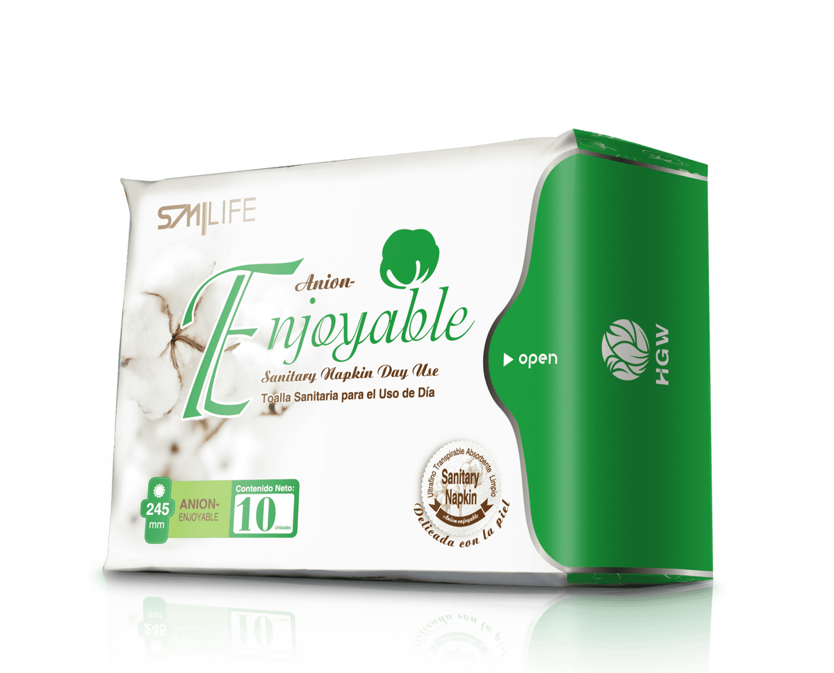 Smilife Anion Enjoyable HGW - Toalla Sanitaria Uso de Dia